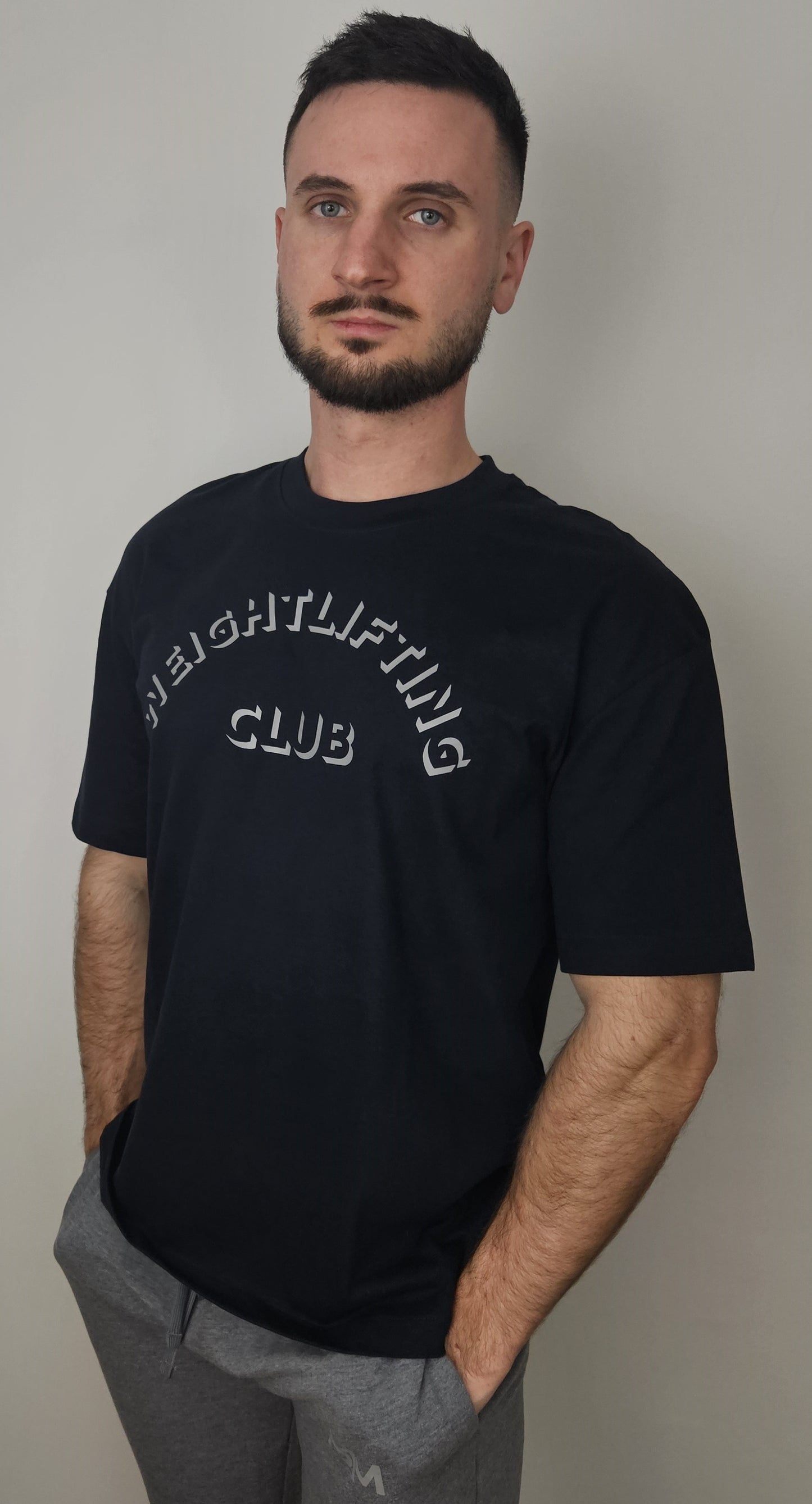 Maglietta del club di sollevamento pesi D1M